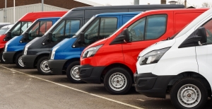 fleet of vans